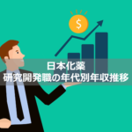 【日本化薬_研究開発職は1,000万超え？】年齢ごとの年収推移公開